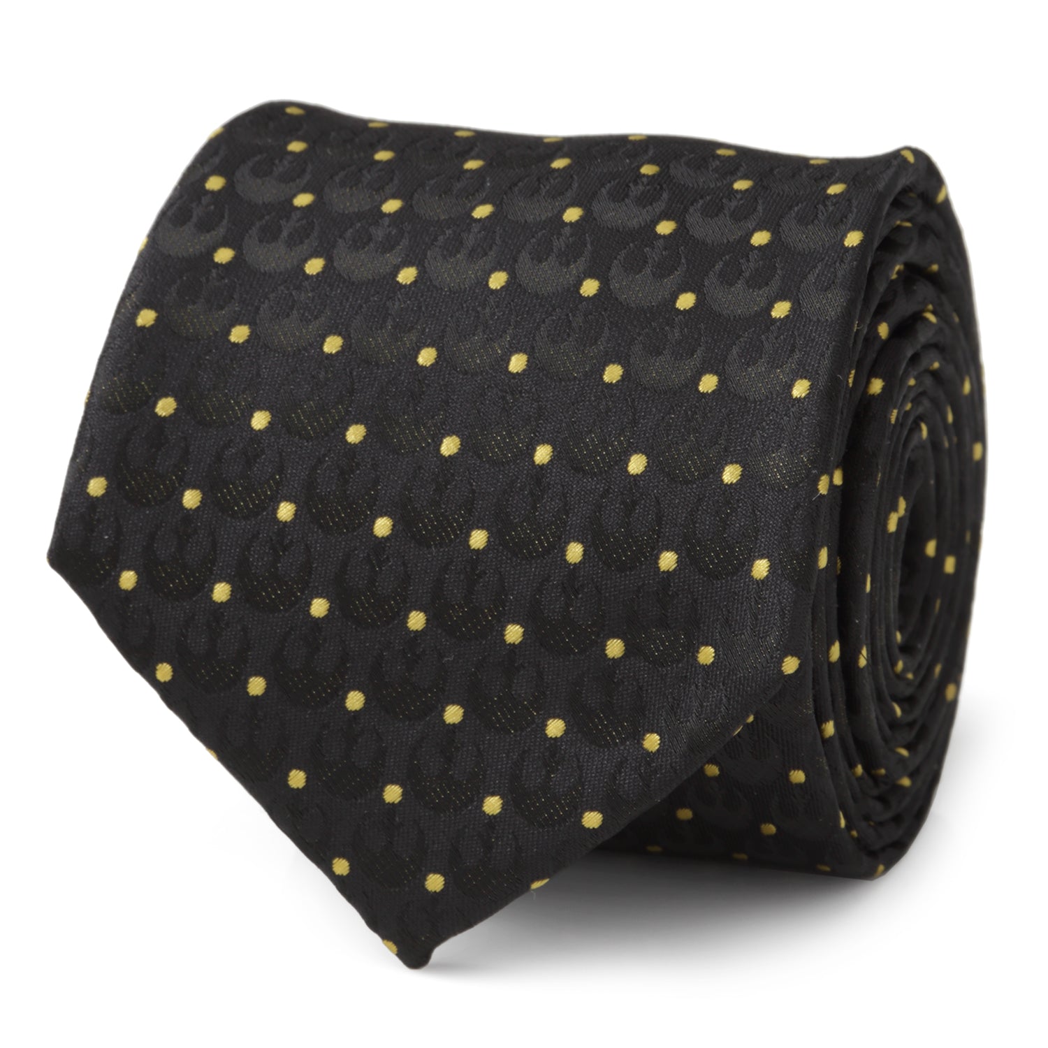  Cufflinks Rebel Dot Charcoal Men's Tie - Default Title - Bonton