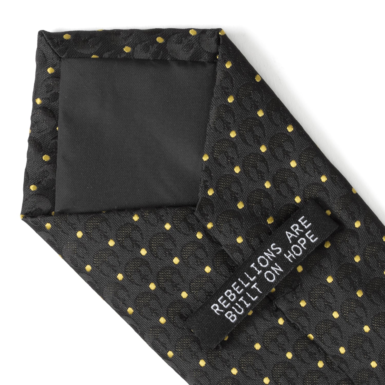  Cufflinks Rebel Dot Charcoal Men's Tie - Default Title - Bonton