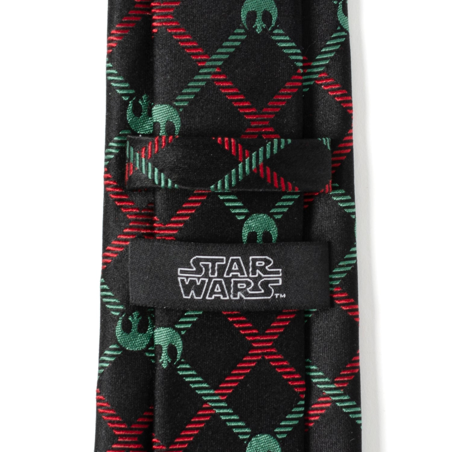  Cufflinks Rebel Red/Green Plaid Men's Tie - Default Title - Bonton