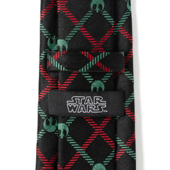 Rebel Red/Green Plaid Men's Tie