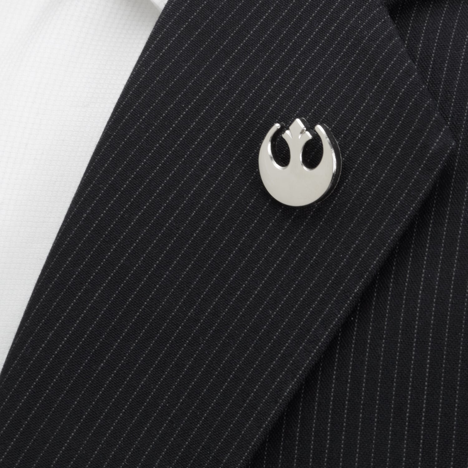  Cufflinks Rebel Alliance Silver Lapel Pin - Default Title - Bonton