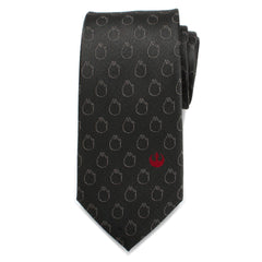 Rebel Force Gray Men's Tie