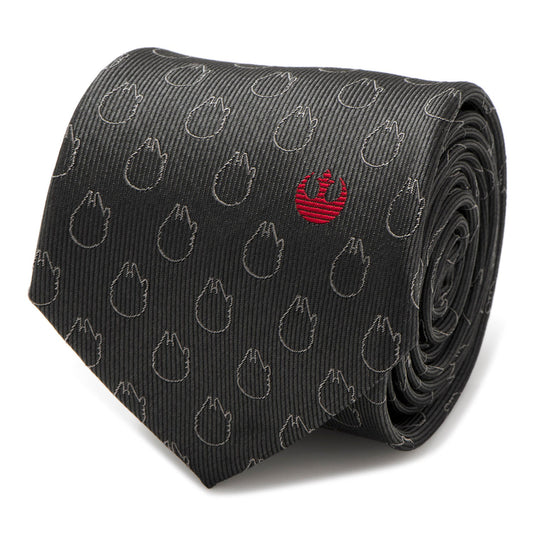 Rebel Force Gray Men's Tie