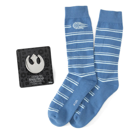 Rebel Striped Falcon Blue Gift Set