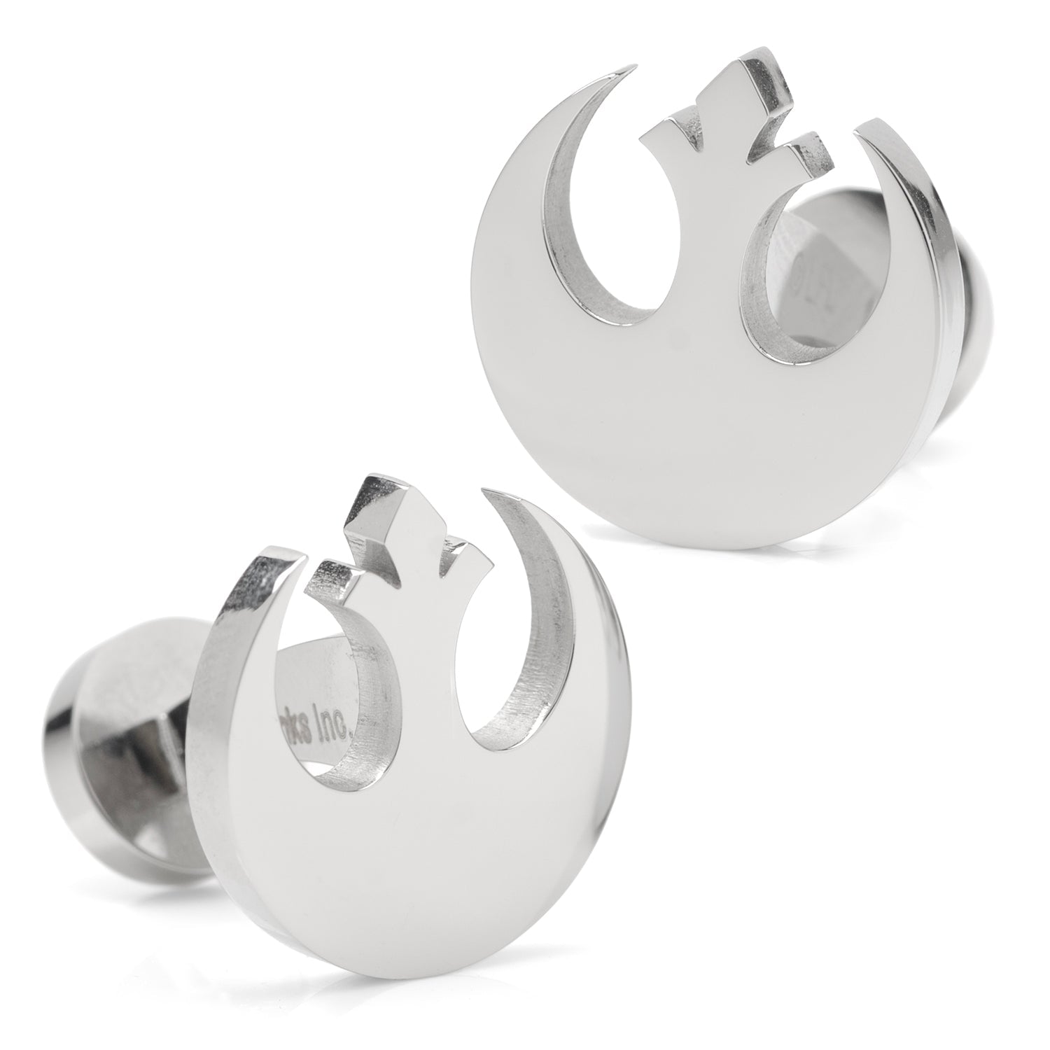  Cufflinks Shiny Rebel Stainless Steel Cufflinks - Default Title - Bonton