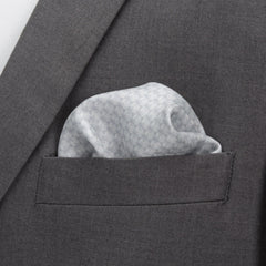 Stormtrooper White Silk Pocket Square