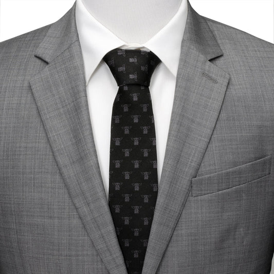 The Child Black Men's Tie