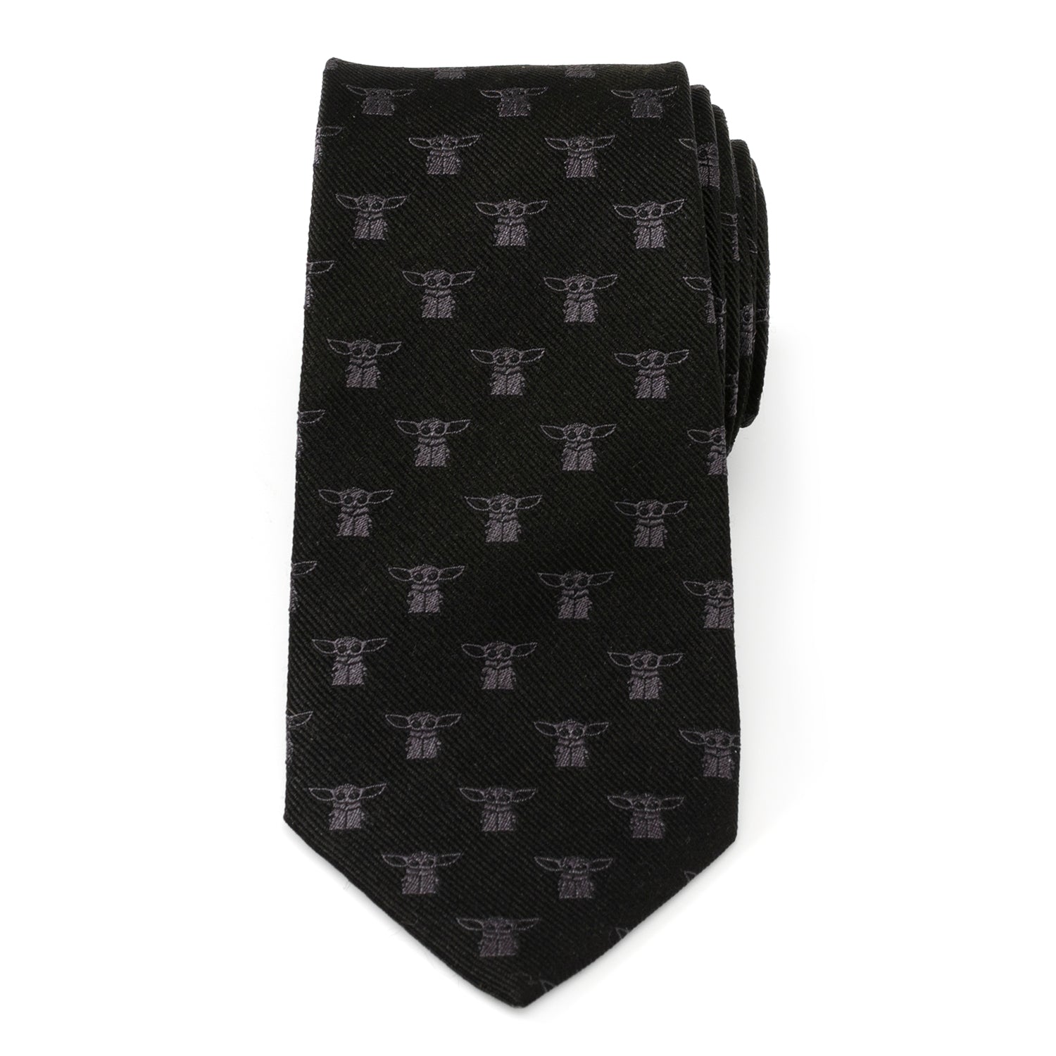  Cufflinks The Child Black Men's Tie - Default Title - Bonton