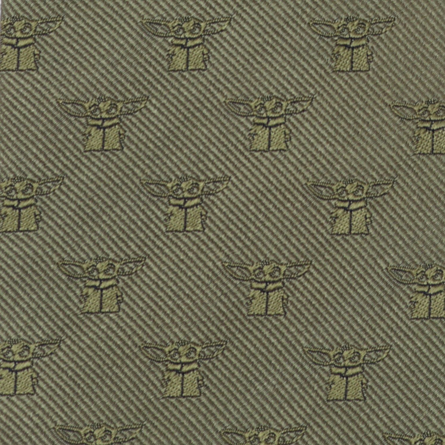  Cufflinks The Child Sage Green Men's Tie - Default Title - Bonton