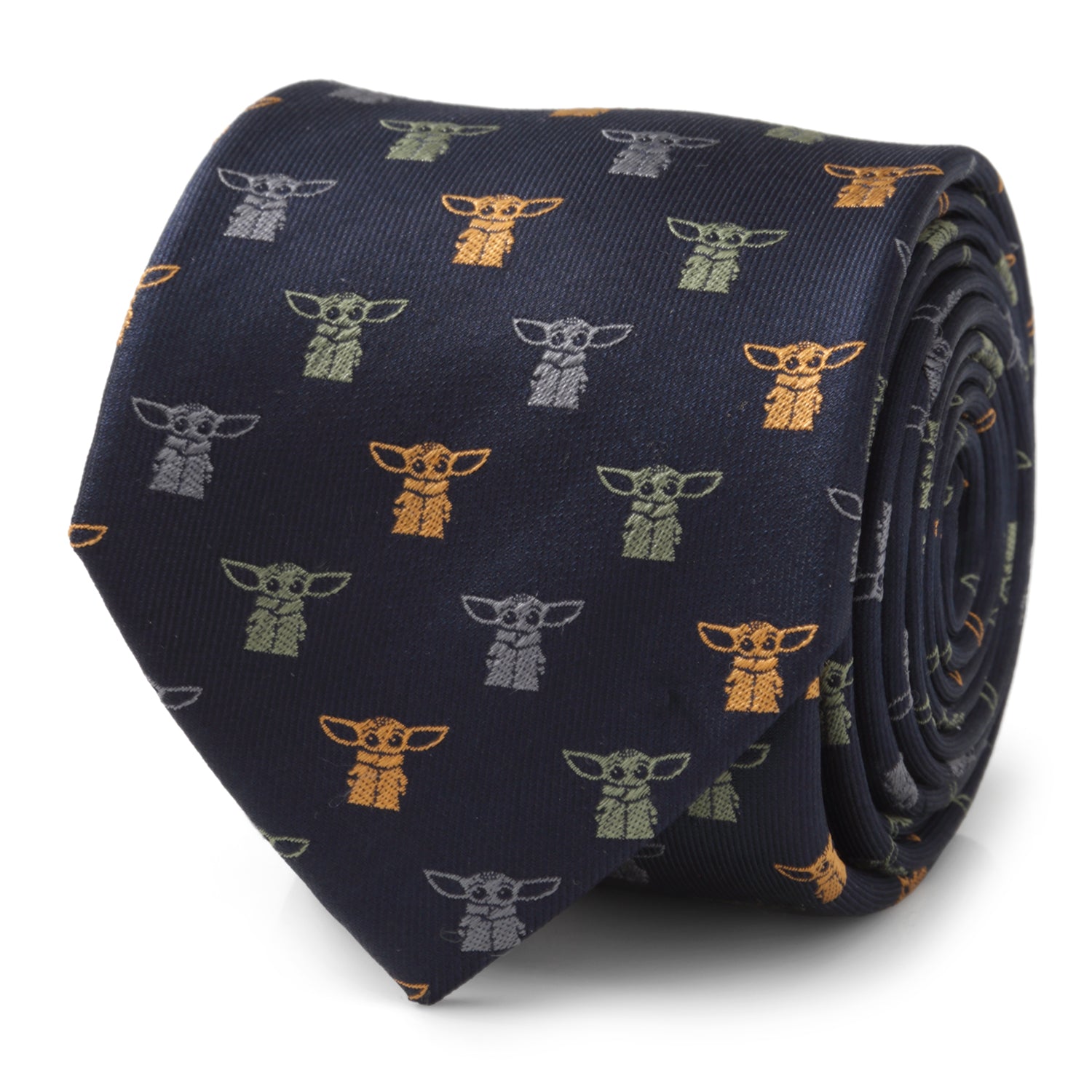  Cufflinks The Child Navy Men's Tie - Default Title - Bonton