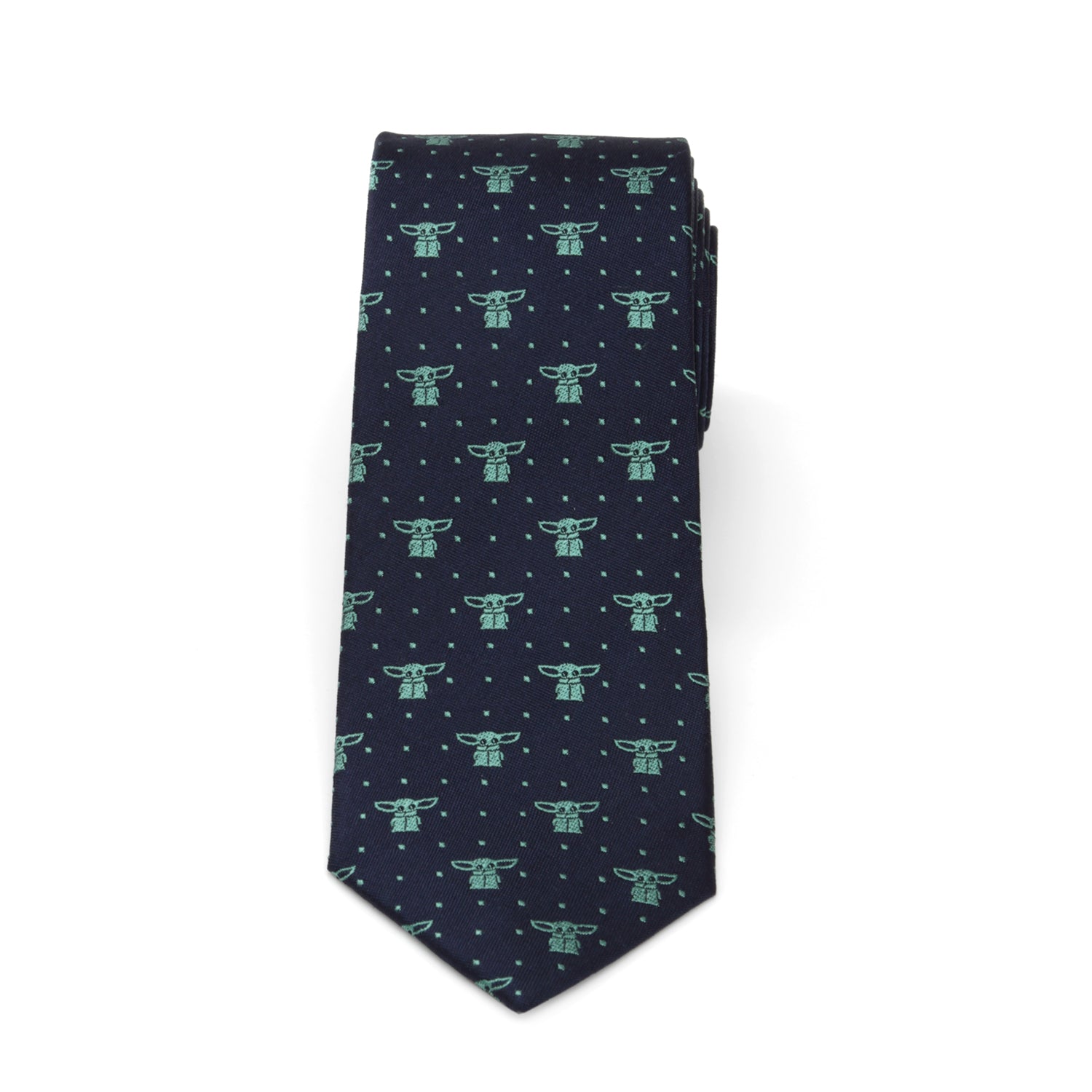  Cufflinks The Child Dotted Navy Boy's Tie - Default Title - Bonton