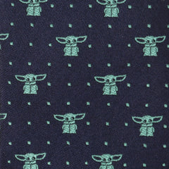 The Child Dotted Navy Boy's Tie