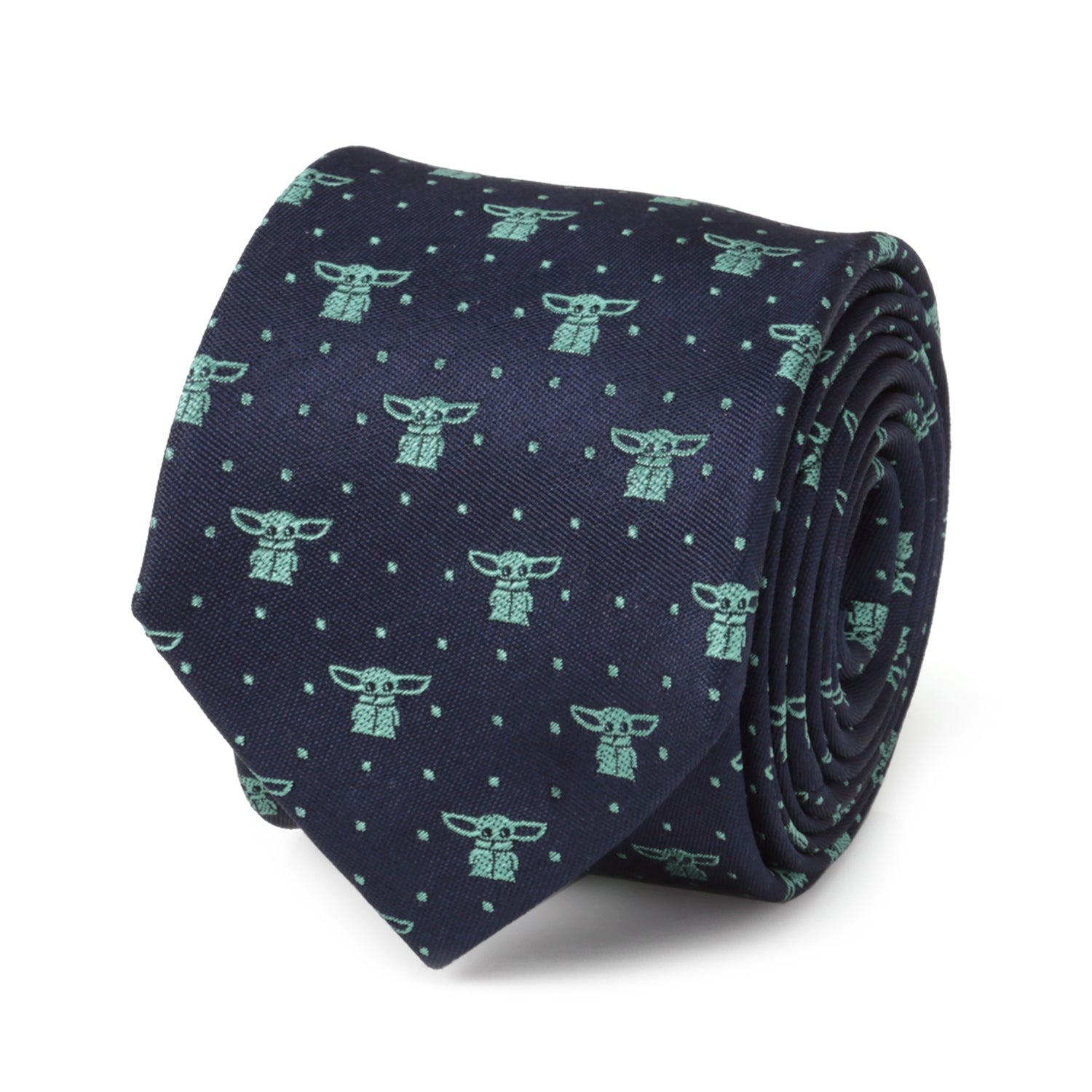  Cufflinks The Child Dotted Navy Boy's Tie - Default Title - Bonton