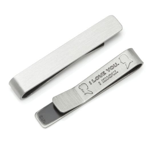 I Love You I Know Hidden Message Tie Bar