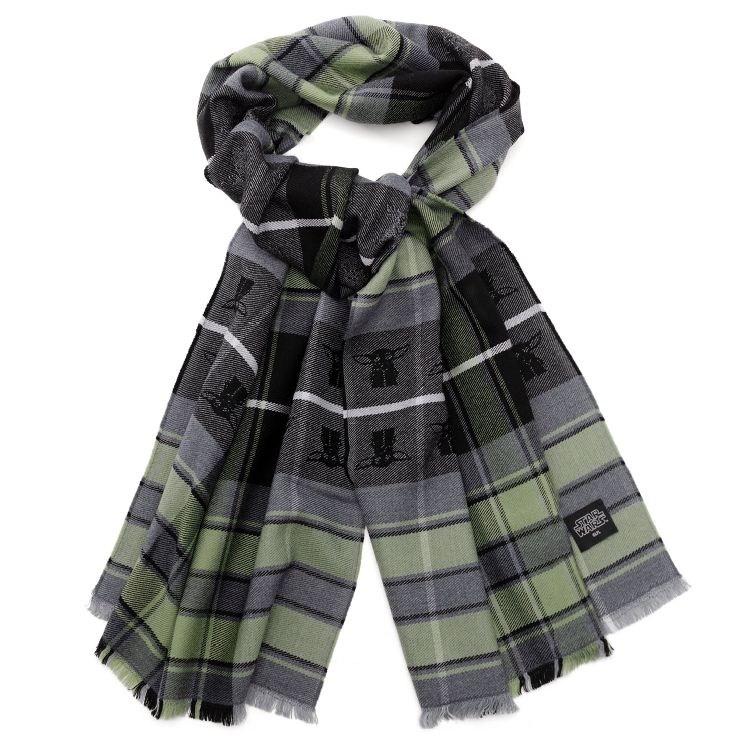  Cufflinks The Child Gray Scarf - Default Title - Bonton