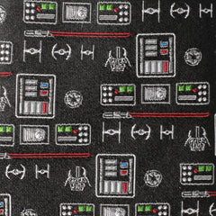 Vader Chest Plate Patterned Men's Tie