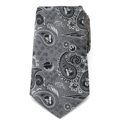 Vader Paisley Gray Men's Tie