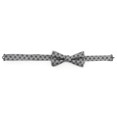 Darth Vader Gray Bow Tie and Pocket Square Gift Set