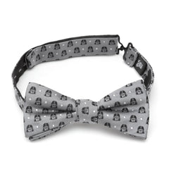 Darth Vader Gray Bow Tie and Pocket Square Gift Set