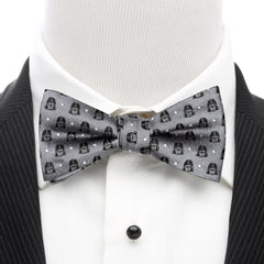 Darth Vader Gray Dot Men's Bow Tie