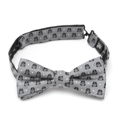 Darth Vader Gray Dot Men's Bow Tie