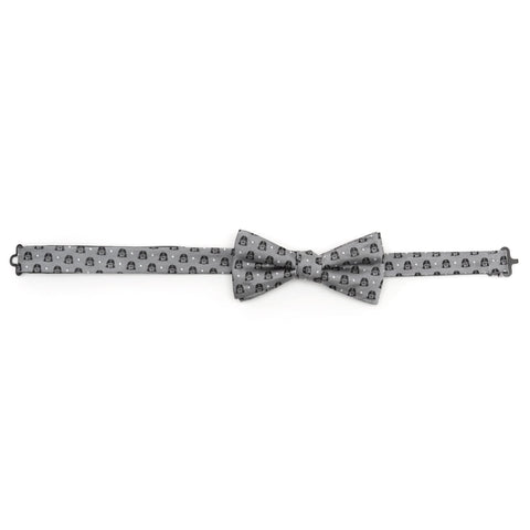 Darth Vader Gray Dot Men's Bow Tie