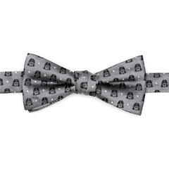 Darth Vader Gray Dot Men's Bow Tie