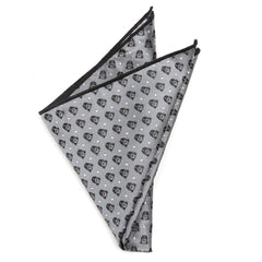 Darth Vader Gray Dot Pocket Square