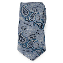 Vader Blue Tonal Paisley Men's Tie