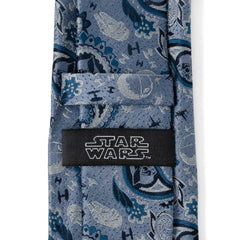 Vader Blue Tonal Paisley Men's Tie