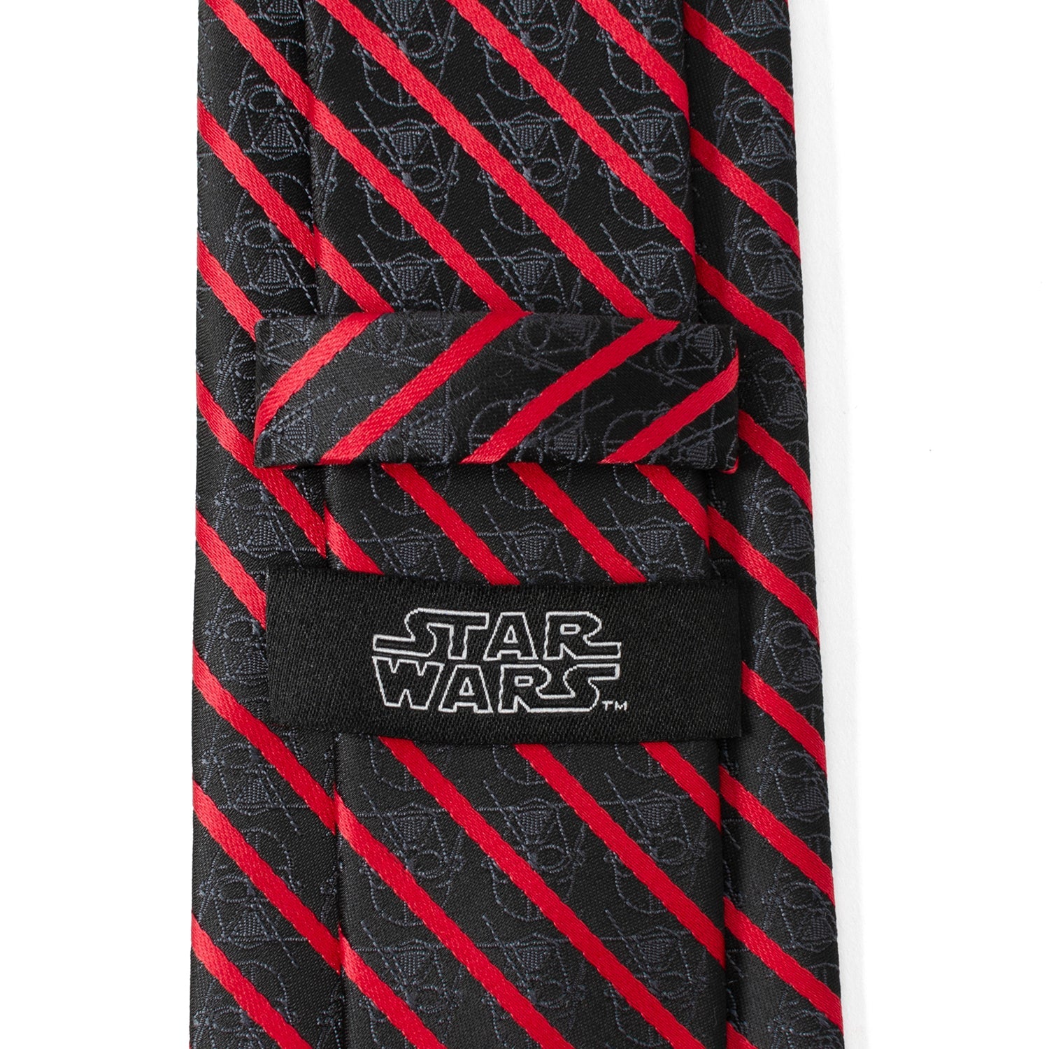  Cufflinks Star Wars Vader Stripe Black Men's Tie - Default Title - Bonton