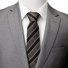 Vader Black Stripe Men's Tie