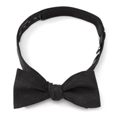 Vader Paisley Black Men's Bow Tie