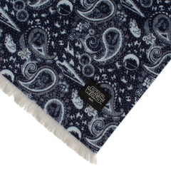 Vader Paisley Blue and Gray Scarf