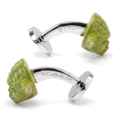 3D Yoda Cufflinks