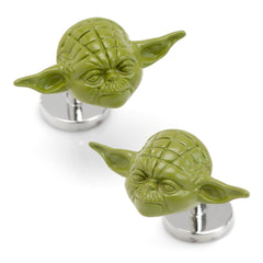 3D Yoda Cufflinks