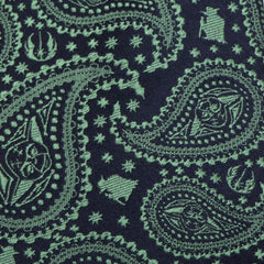 Yoda Green Paisley Mens Tie