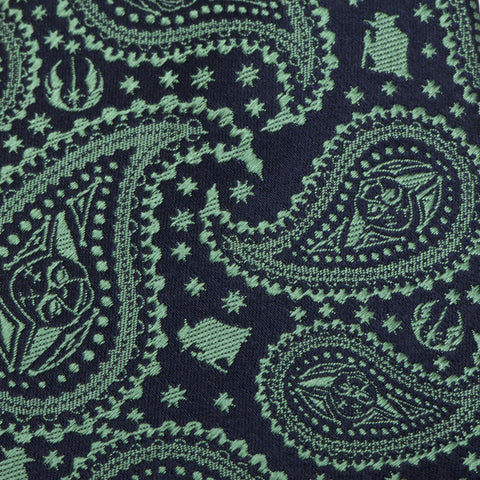 Yoda Green Paisley Mens Tie