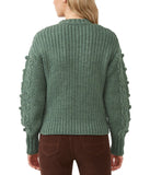 Larsa Long Sleeves Crew Neck Sweater Dark Green