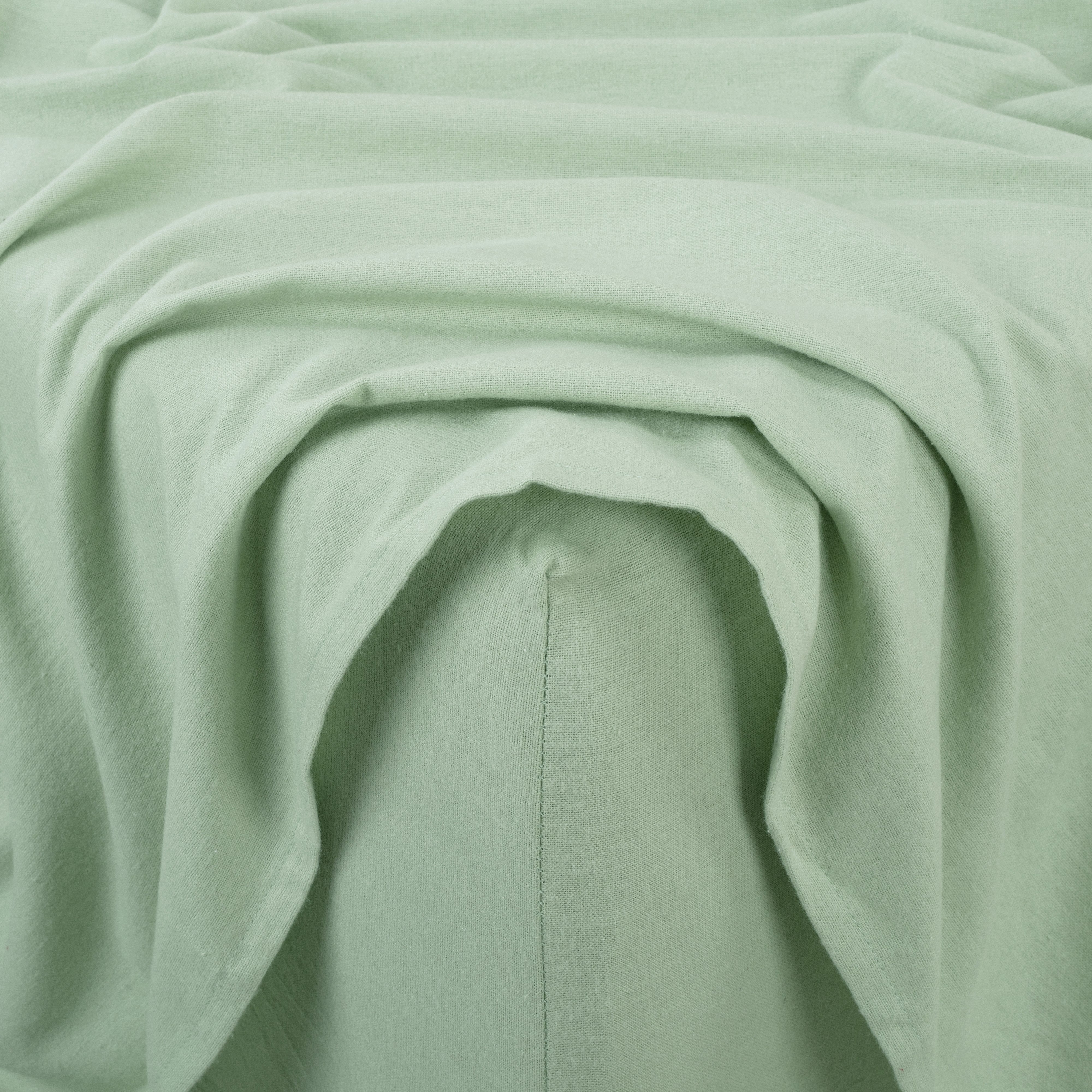  Kathy Ireland Home Kathy Ireland 100% Turkish Cotton Solid Flannel Sheet Set - Twin - Bonton