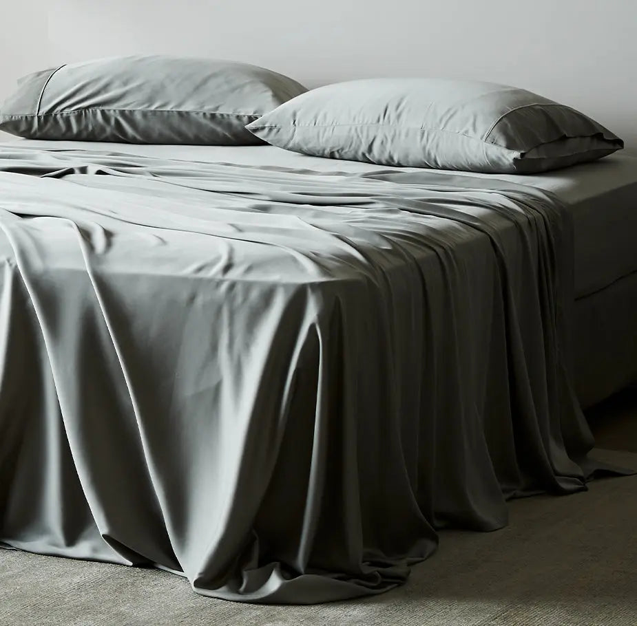  ettitude Signature Bamboo Flat Sheet by ettitude - Queen - Bonton