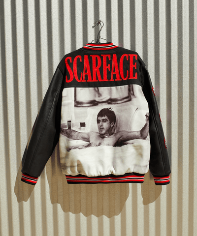 Scarface the World Varsity Jacket - Black