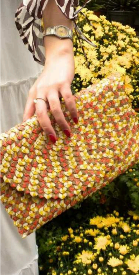  Jelavu Breezy - Clutch - Orange Multi / One Size - Default Title - Bonton