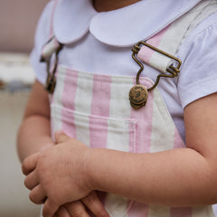 Short Sleeved Peter Pan Collar T-Shirt