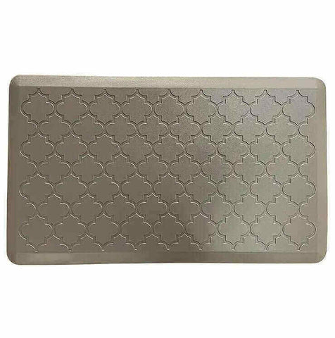 Trellis Embossed Foam Kitchen Mat.