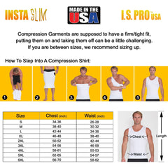 Insta Slim Racerback Tank With Front Panel Belt 1TRBB021