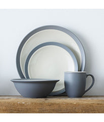 Colorwave Curve Set of 4 Soup/Cereal Bowls Slate