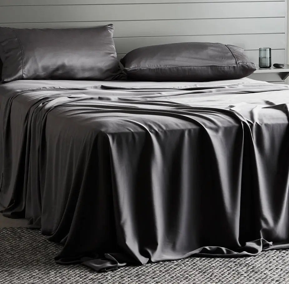  ettitude Signature Bamboo Flat Sheet by ettitude - Queen - Bonton