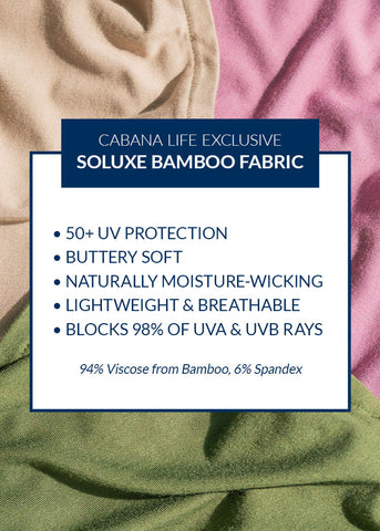 Navy Bamboo Long Sleeve Top