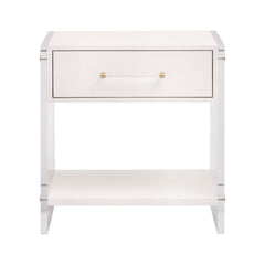 Sonia Shagreen 1-Drawer Nightstand